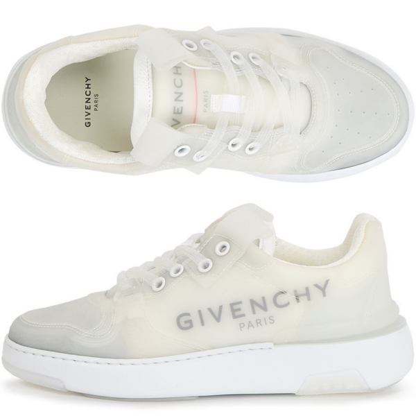 Giày Givenchy Transparent Wing Low Top Sneakers Maniaon BE0010E0PD-100 - Ảnh 3