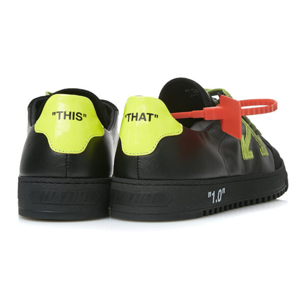 Giày Off-White 2.0 'Black Fluo Yellow' OMIA042F19D68037-1062 - Ảnh 4