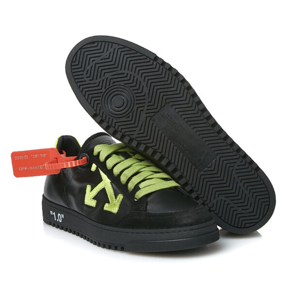 Giày Off-White 2.0 'Black Fluo Yellow' OMIA042F19D68037-1062 - Ảnh 3