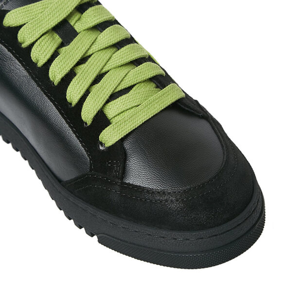 Giày Off-White 2.0 'Black Fluo Yellow' OMIA042F19D68037-1062 - Ảnh 7