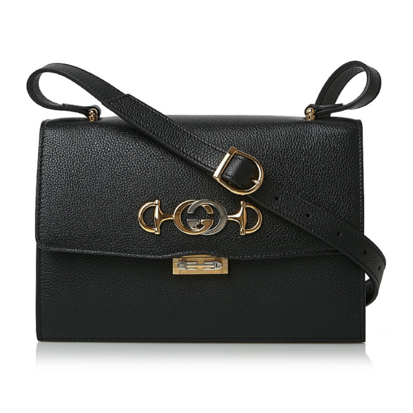 Túi Gucci Zumi Grained Leather Small Shoulder Bag 576388 1B90X 1000 - Ảnh 3