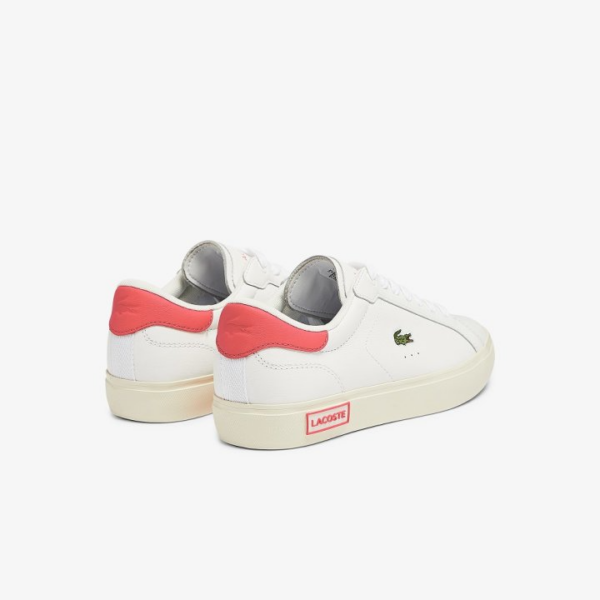 Giày Lacoste Women's Power Coat Leather Sneakers RZ1050W51G-B53 - Ảnh 2