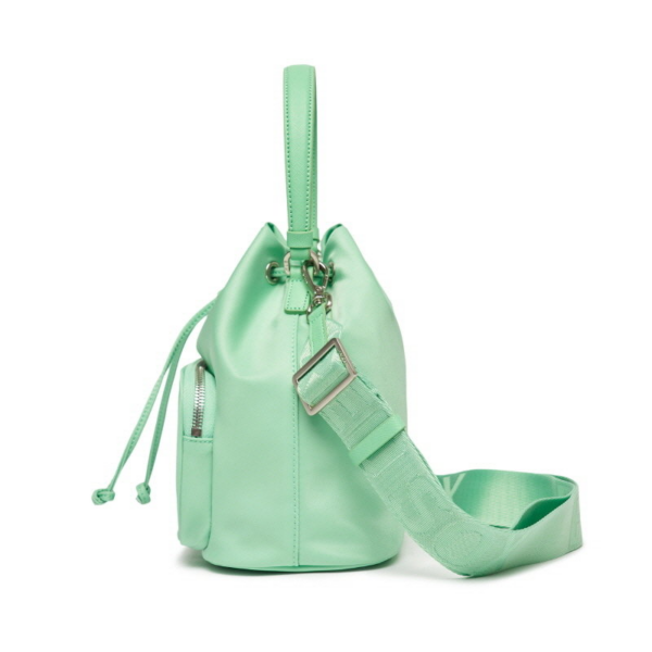 Túi MLB Nylon Bucket Bag Boston Red Sox Baby Blue 3ABMS042N-43KAL - Ảnh 3