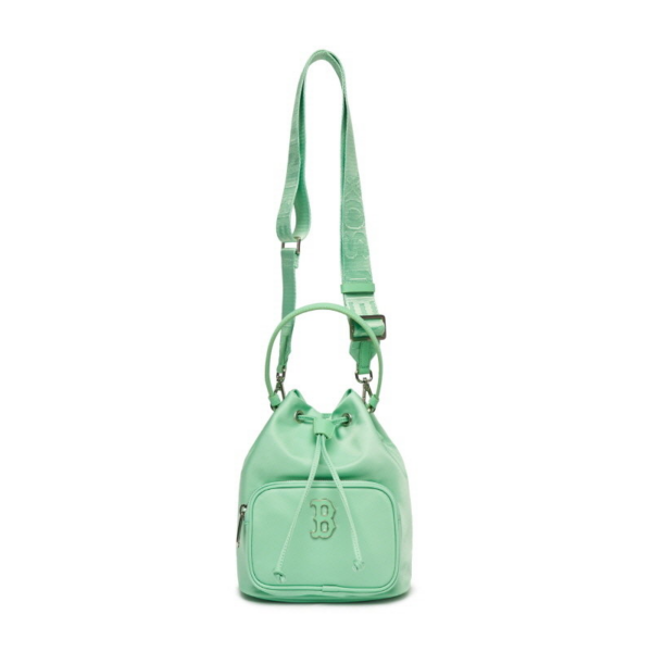 Túi MLB Nylon Bucket Bag Boston Red Sox Baby Blue 3ABMS042N-43KAL - Ảnh 5
