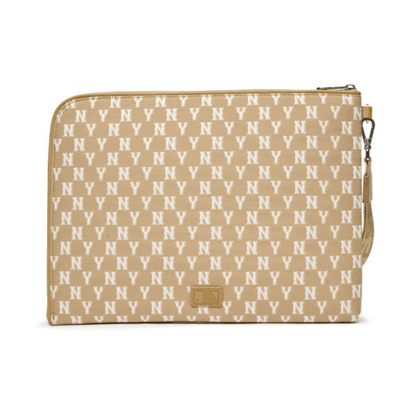 Túi MLB Monogram Jacquard Digital Device Pouch M New York Yankees - Ảnh 3