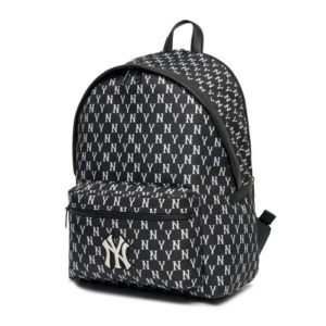 Alternative view of Balo MLB Monogram Backpack New York Yankees Black 3ABKM012N-50BKS