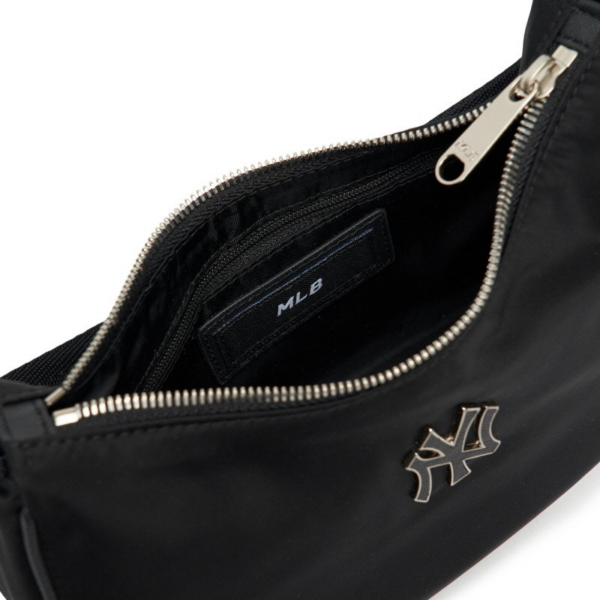 Túi MLB Hobo Bag New York Yankees Black 3ABQS032N-50BKS - Ảnh 4