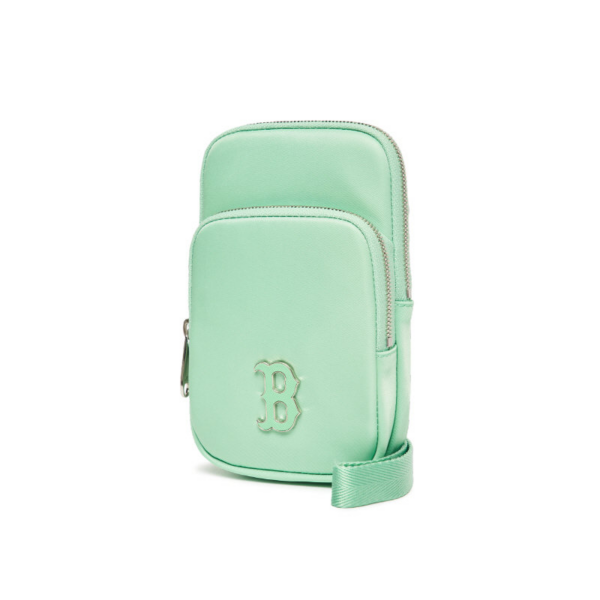 Túi MLB Nylon Phone Pouch Tea Green 3ACRH062N-43KAL - Ảnh 2