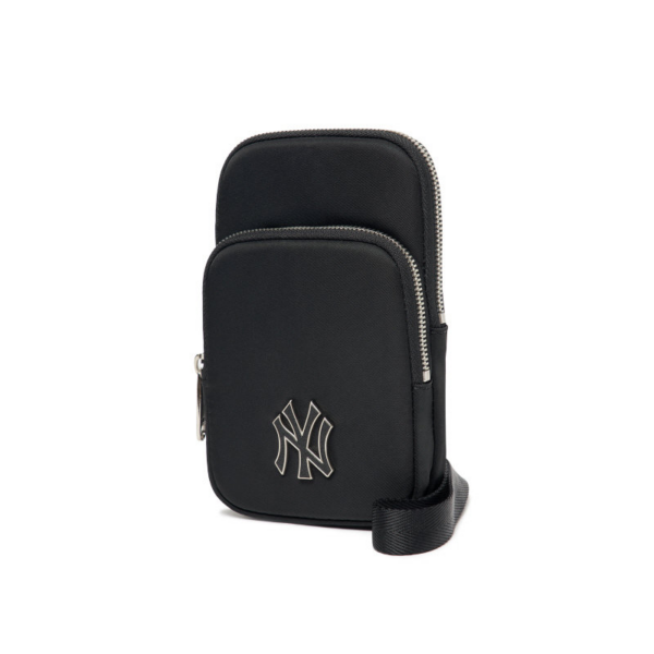 Túi MLB Nylon Phone Pouch NY Yankees Black 3ACRH062N-50BKS - Ảnh 2