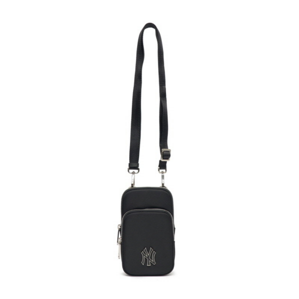 Túi MLB Nylon Phone Pouch NY Yankees Black 3ACRH062N-50BKS - Ảnh 5