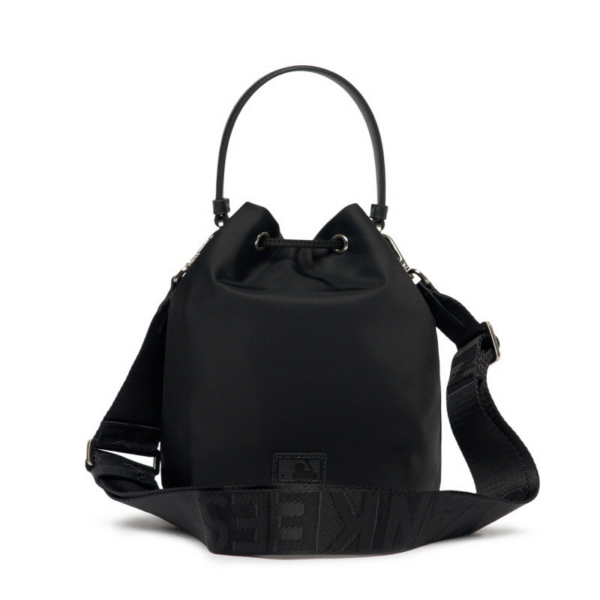 Túi MLB Nylon Bucket Bag New York Yankees Black 3ABMS042N-50BKS - Ảnh 4
