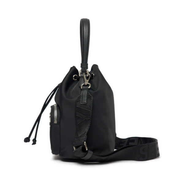 Túi MLB Nylon Bucket Bag New York Yankees Black 3ABMS042N-50BKS - Ảnh 3