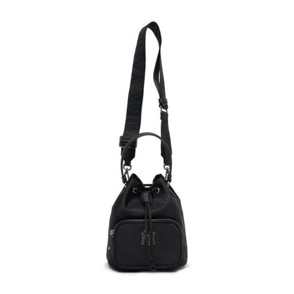 Túi MLB Nylon Bucket Bag New York Yankees Black 3ABMS042N-50BKS - Ảnh 5