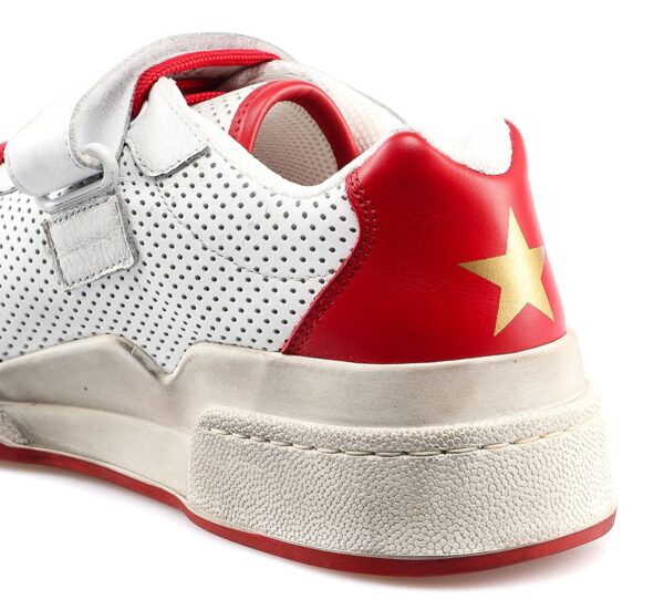 Giày Saint Laurent SL24 Velcro Sneakers 557624-04L20-9490 - Ảnh 4