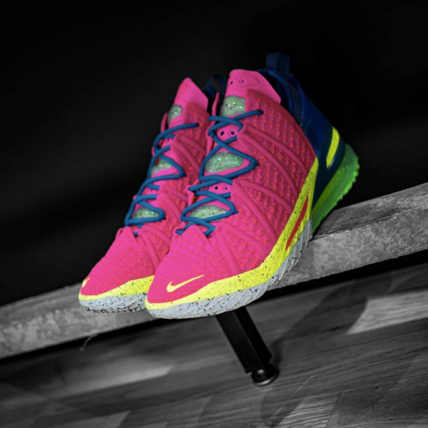 Giày Nike LeBron 18 EP 'Los Angeles By Night' DB7644-600 - Ảnh 4