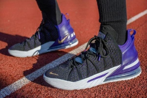 Giày Nike LeBron 18 EP 'Lakers Heritage' CQ9284-006 - Ảnh 5