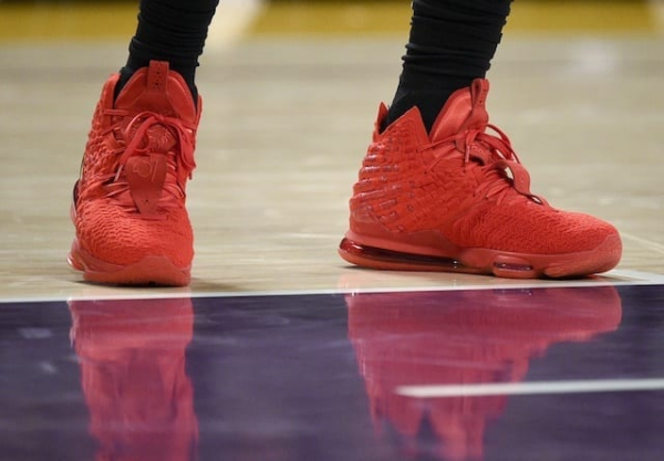 Giày Nike LeBron 17 EP 'Red Carpet' BQ3178-600 - Ảnh 5