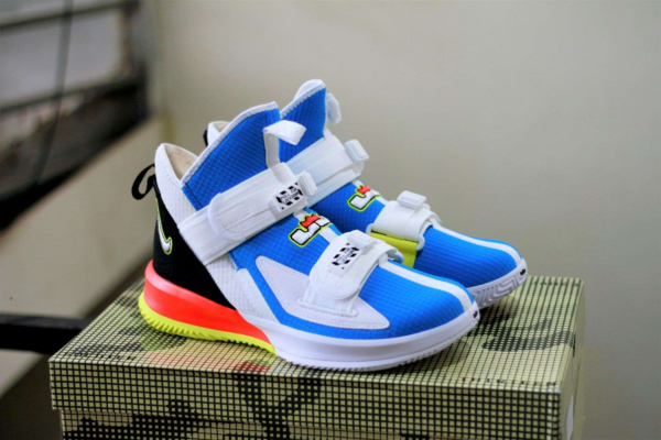 Giày Nike LeBron Soldier 13 SFG 'Blue' AR4225-401 - Ảnh 4
