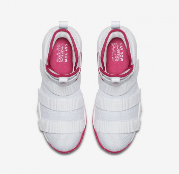 Giày Nike LeBron Soldier 11 'White Vivid Pink' 918369-102 - Ảnh 6