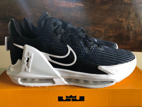 Giày Nike LeBron Witness 6 EP 'Black Dark Obsidian' DC8994-002 - Ảnh 5