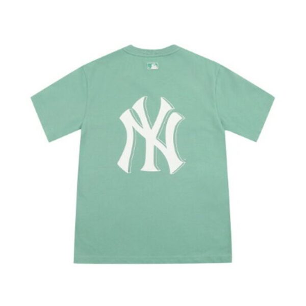 Áo MLB Common Back Big Short Sleeve T Shirt Mint 31TS03131-50K - Ảnh 2