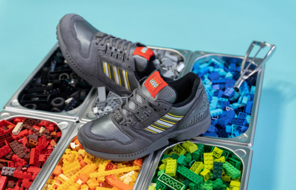 Giày Adidas LEGO x ZX 8000 'Color Pack Ash' FY7080 - Ảnh 7