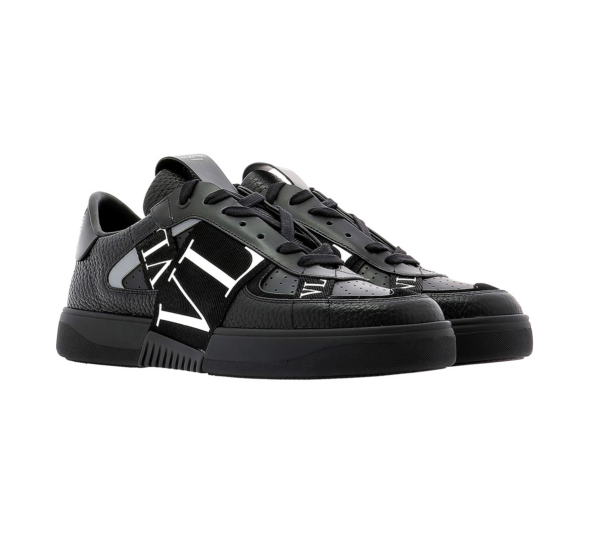 Giày Valentino Garavani Leather Black UY2S0C58WRQ0NO - Ảnh 3