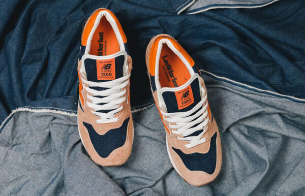 Giày New Balance Levi's x 1300 Made In USA 'Orange Tab' M1300LV - Ảnh 4