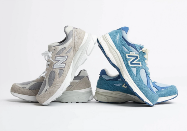 Giày New Balance Levi’s x 990v3 Made In USA 'Elephant Skin' M990LV3 - Ảnh 4