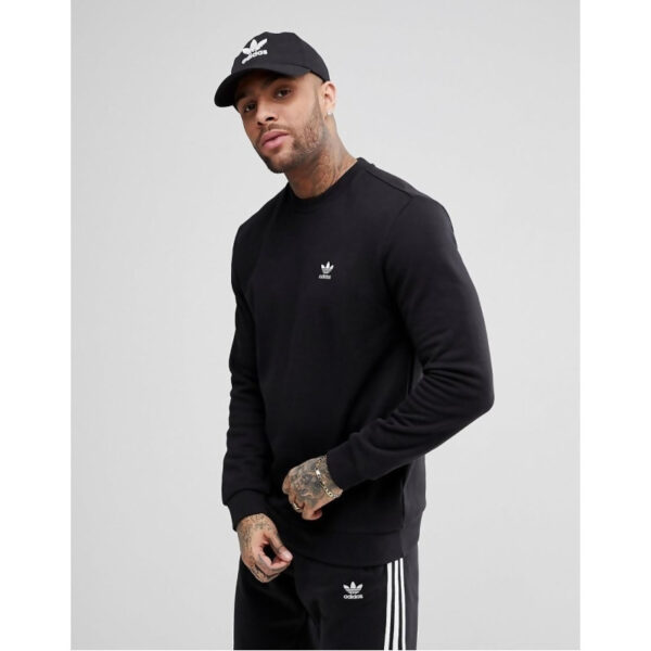 Áo Adidas Originals Standard Crew Black CW1232 - Ảnh 4