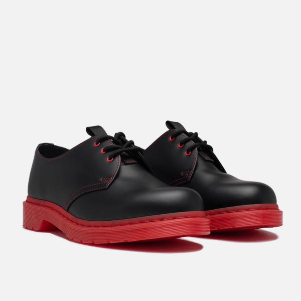 Giày Dr. Martens CLOT x 1461 'Black Red' 27153001 - Ảnh 5
