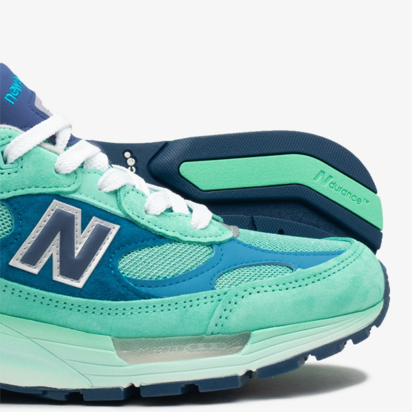 Giày New Balance 992 Made In USA 'Blue Silver Metallic' M992TB - Ảnh 6