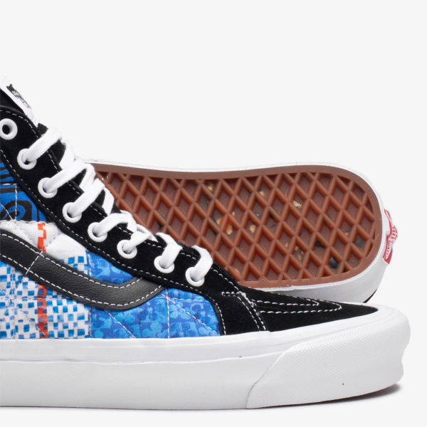 Giày Vans Sandy Liang x Sk8-Hi 38 DX 'Patchwork' VN0A54FB9ZP - Ảnh 6
