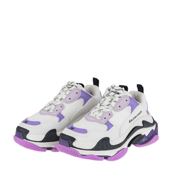 Giày Balenciaga Triple S Sneaker White Lilac 524039-W09OM-9055 - Ảnh 2