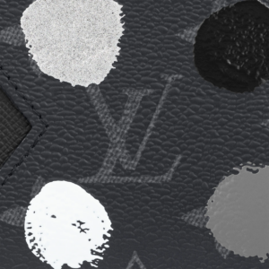 Vi Louis Vuitton x YK Coin Card Holder 'Black Silver' M81930