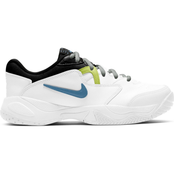 Giày Tennis Nike Court Lite 2 Jr. 'White Hot Lime' CD0440-101 - Ảnh 2