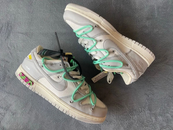 Giày Nike Off-White x Dunk Low 'Lot 04 Of 50' DM1602-114 - Ảnh 5