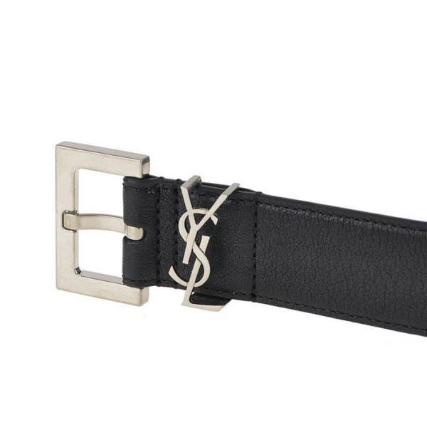 Thắt lưng Saint Laurent Guertel Mit Monogramm Black 634440-BRM0E-1000 - Ảnh 5