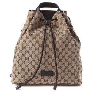 Túi Gucci GG Supreme Drawstring Backpack Brown 449175 KY9MN 9790