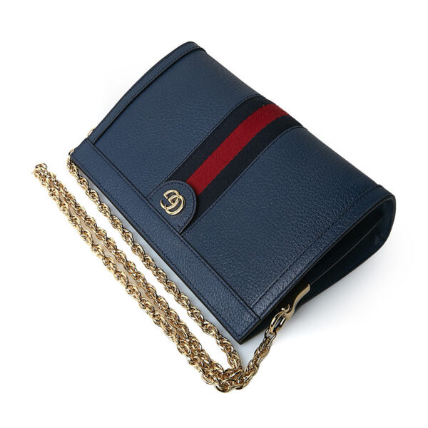 Túi Gucci Ophidia Small Shoulder Bag Blue 503877 DJ2DG 4178 - Ảnh 2