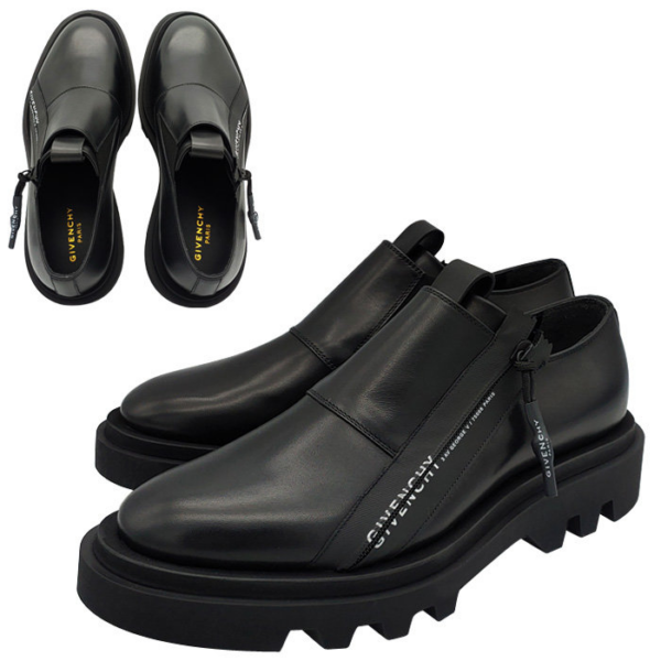 Giày Givenchy Combat Zipped Derby In Leather BH1030H0KE-001 - Ảnh 2