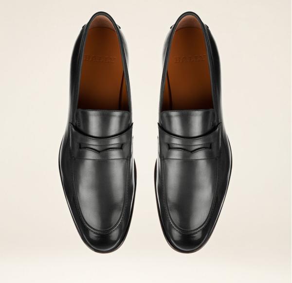 Giày Bally Westminster Leather Loafer 'Black' 6220948 - Ảnh 3
