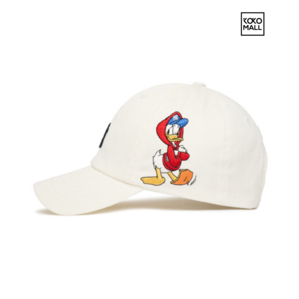 Mũ MLB x Disney Donald Duck Unstructured Ballcap NY 3ACPD011N-50IVS - Ảnh 6