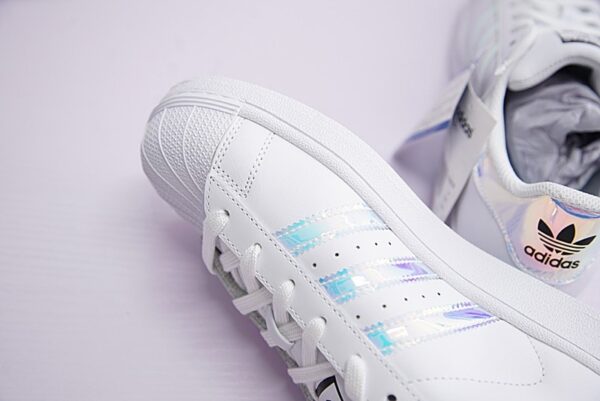 Giày Adidas Superstar J 'Iridescent' AQ6278 - Ảnh 4