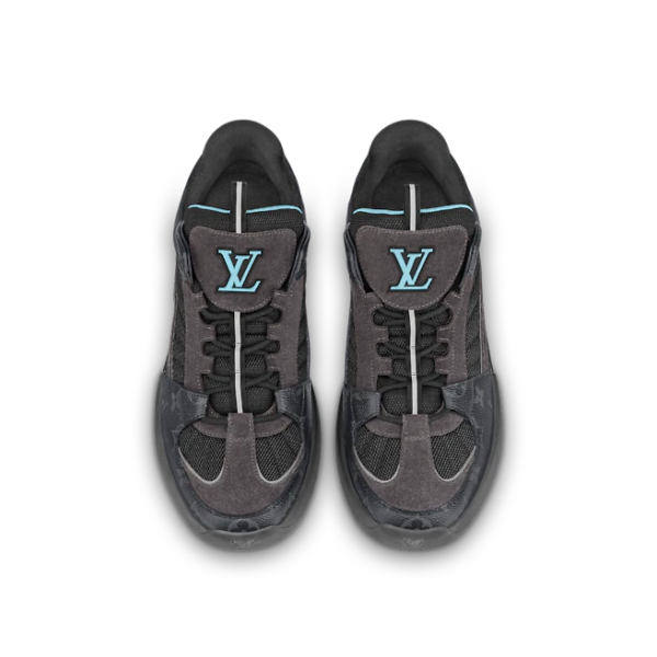 Giay Louis Vuitton A View Trainers "Black" 1A9J6R