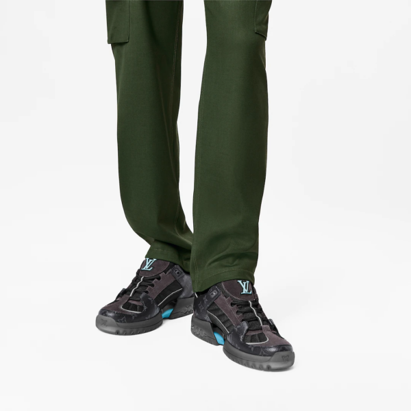 Giày Louis Vuitton A View Trainers 'Eclipse' 1A9J6N - Ảnh 2
