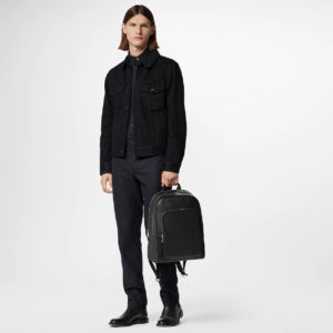 Balo Louis Vuitton Adrian Backpack 'Black' M30857