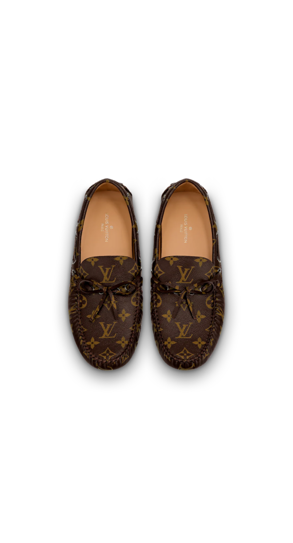 Giày Louis Vuitton Arizona Moccasins 'Macassar' 1A3NC1 - Ảnh 3
