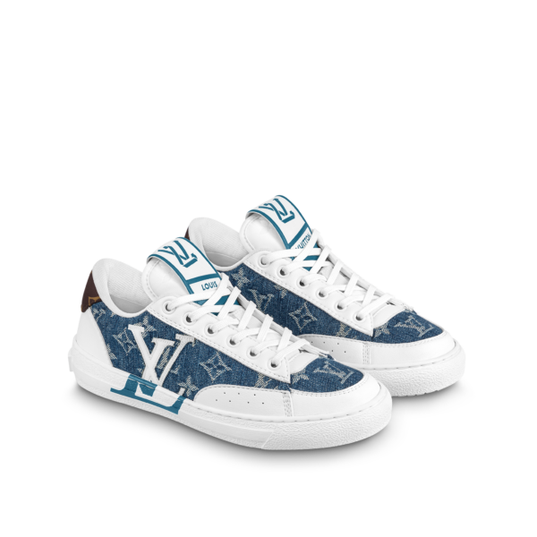 Giày Louis Vuitton Charlie Trainers 'Blue' 1A9S40 - Ảnh 3