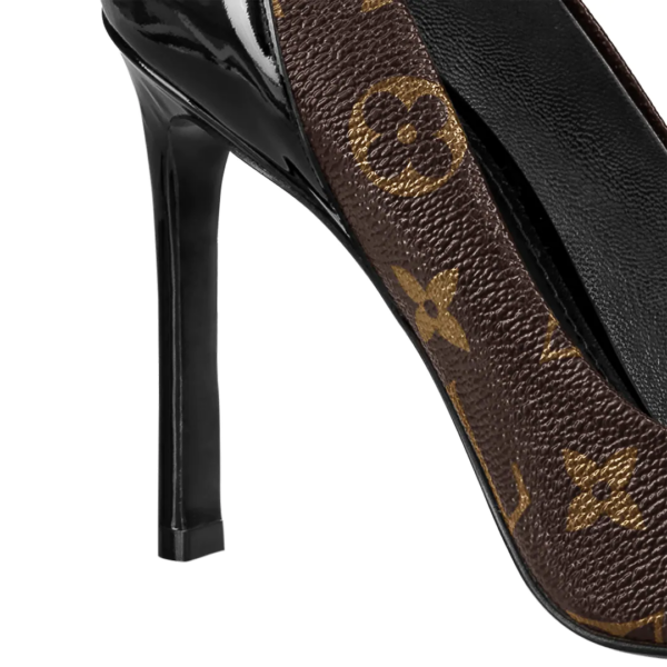 Giày Cao Gót Louis Vuitton Cherie Pump 'Patent Monogram' 1A4W3Z - Ảnh 4